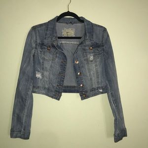 YMI Distressed Jean Jacket
